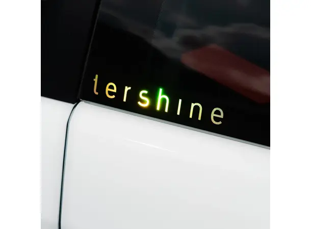 Tershine Utskåret dekal Tershine, Holografisk, 12cm 