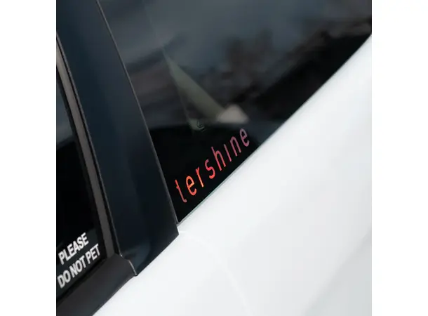 Tershine Utskåret dekal Tershine, Holografisk, 12cm 