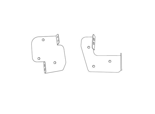 2-DIN monteringsbraketter Toyota HiAce (2007-2012) 