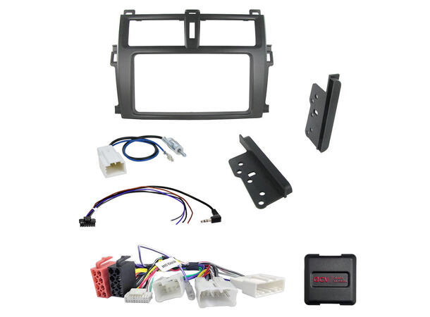 2-DIN monteringssett - komplett Toyota Verso S (2011-2016) 