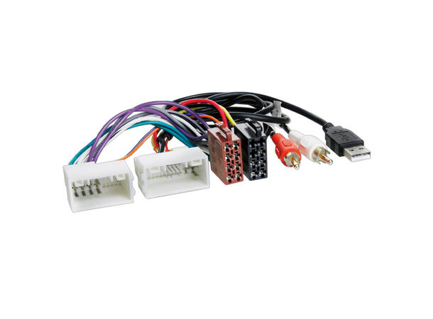 ACV ISO-overgang m/USB/AUX Kia/Hyundai (2008-2023) 