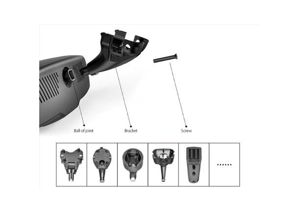 ACV Speilmonitorbrakett - Mercedes Til bruk sammen ACV speilmonitor 