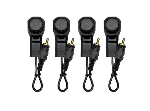 Ampire parkeringshjelp 4 sensorer og lydvarsling 