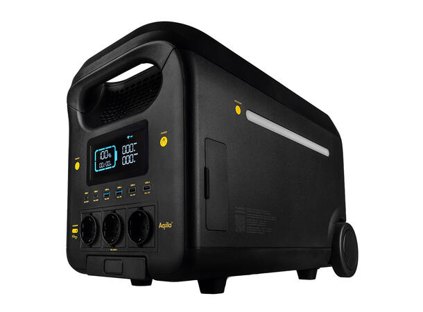 Aqiila Powerbird S3000v2 Kraftstasjon, 2560Wh 