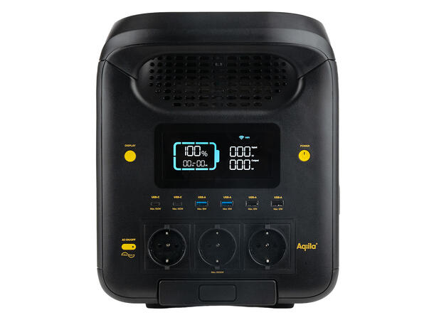 Aqiila Powerbird S3000v2 Kraftstasjon, 2560Wh 