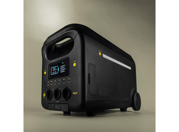 Aqiila Powerbird S3000v2 Kraftstasjon, 2560Wh 
