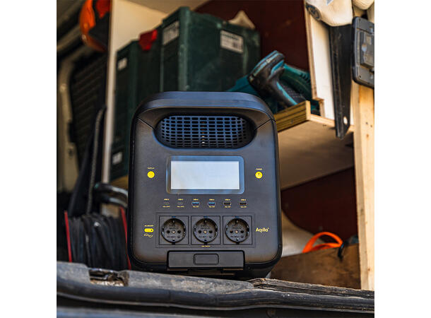 Aqiila Powerbird S3000v2 Kraftstasjon, 2560Wh 