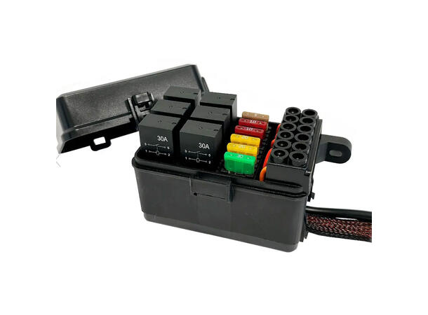 BriodTech Kontrollpanel 6-kanals kontrollpanel, 12/24V 