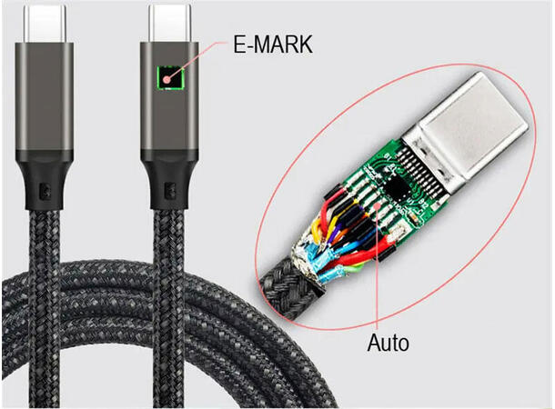 ConnectED Phone Kabel Type-C 2 meter, USB Type-C til USB Type-C 