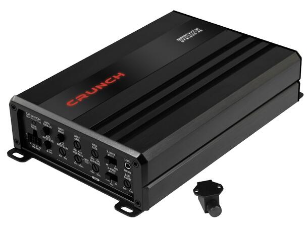 Crunch GTX1000.4D 4-kanals forsterker 4x125W RMS i 2 Ohm. Klasse-D 