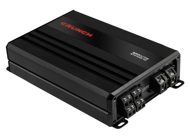 Crunch GTX1000.4D 4-kanals forsterker 4x125W RMS i 2 Ohm. Klasse-D 