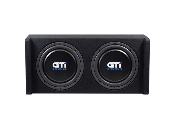 Crunch GTi300T 2x12" lukket basskasse 12" i kasse, 300W RMS, 4 Ohm 