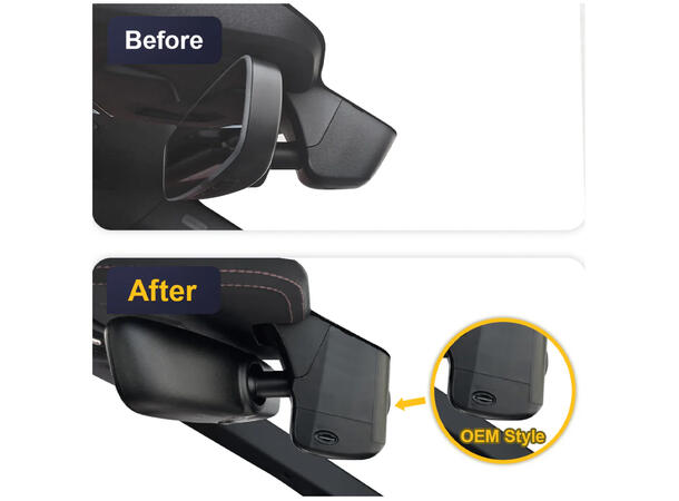 FITCAMX Integrert Plug & Play 4K Dashcam Porsche 911 (2025 ->) 