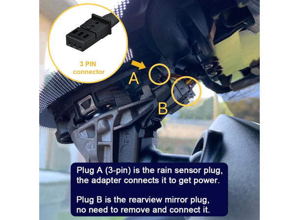 FITCAMX Integrert Plug & Play 4K Dashcam Porsche 911 (2025 ->) 