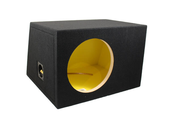 FOUR Audio basskasse for 10" element Portet kasse, 45 liter, sort 