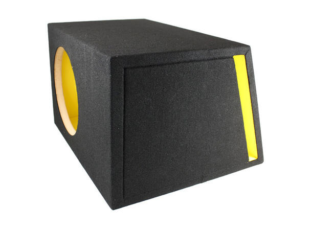 FOUR Audio basskasse for 10" element Portet kasse, 45 liter, sort 