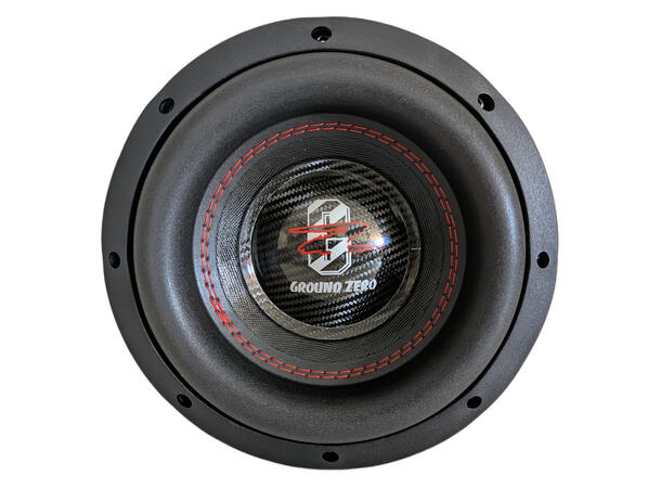 Ground Zero GZHW 20-D1 8" subwoofer 700W, 1500W SPL, 2x1 Ohm, KLIPPEL 