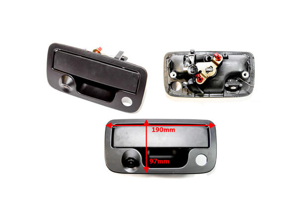 InCarTec Spesialtilp.ryggekamera (CVBS) VW Amarok (2011-2016) 