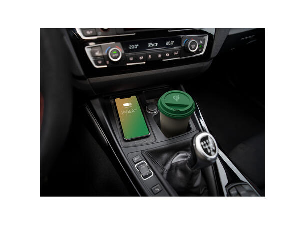 Inbay Trådløs mobillader (15W Qi) BMW 1-serie (2012-2019) 