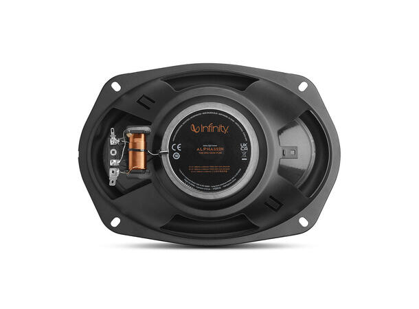 Infinity ALPHA 6x9" høyttalersett 6x9", 70W RMS, 560W Maks 