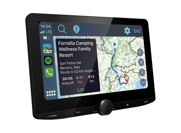 Kenwood DMX9724XDS DAB+, WIFI, 10.1", Carplay/Android Auto 