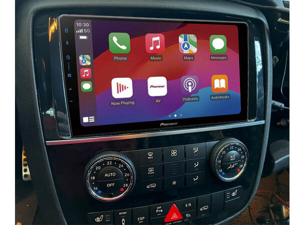 Pioneer Perfect Fit spiller til Mercedes R-klasse (2005-2012) u/lydsystem 