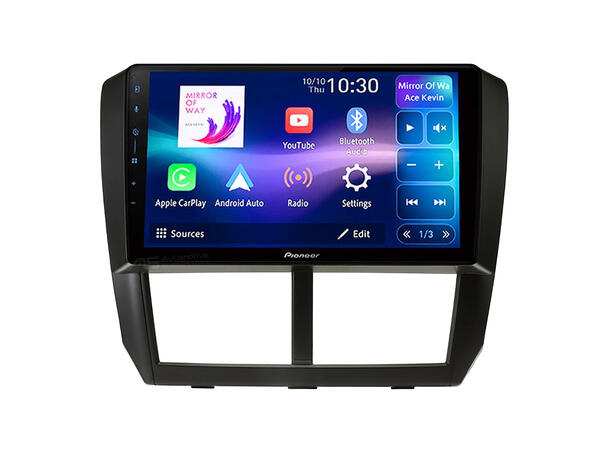 Pioneer Perfect Fit spiller til Subaru Forester/Impreza (2007-2012) m/Navi 