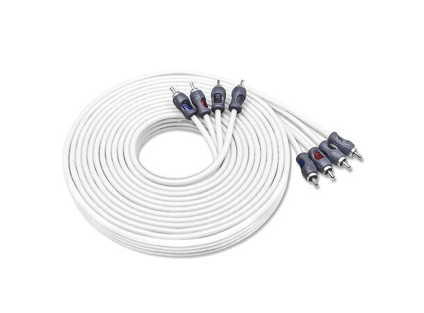 Recoil Marine Echo Plus RCA-kabel 5,1 Meter, OFC, 4-kanals 