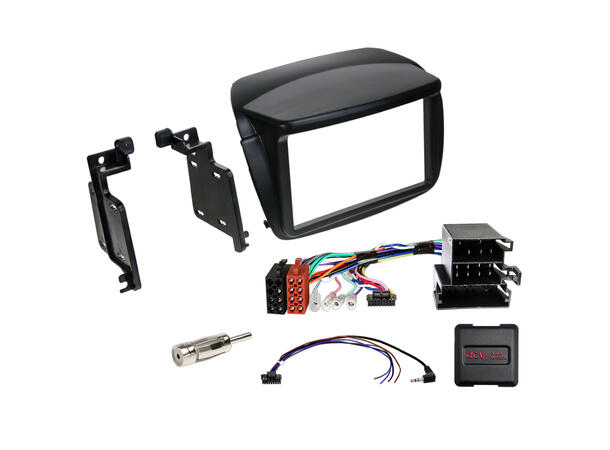 2-DIN monteringssett - komplett Combo/Doblo (2010-2018) 