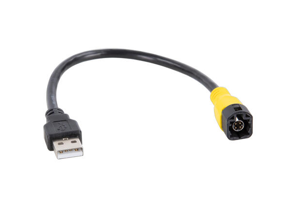 ACV Adapter for å beholde USB (HSD) Porsche (2012-2017) Gul 