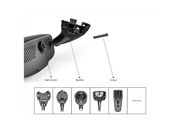 ACV Speilmonitorbrakett - Mini Til bruk sammen ACV speilmonitor 