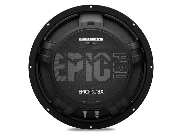 AudioControl EPICPRO8X. 8" SPL høytt. 8", 125-350W, EPIC PRO-Serien 