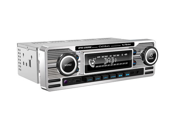 Caliber RMD120DAB retroradio DAB+, BT, krom, shortbody 