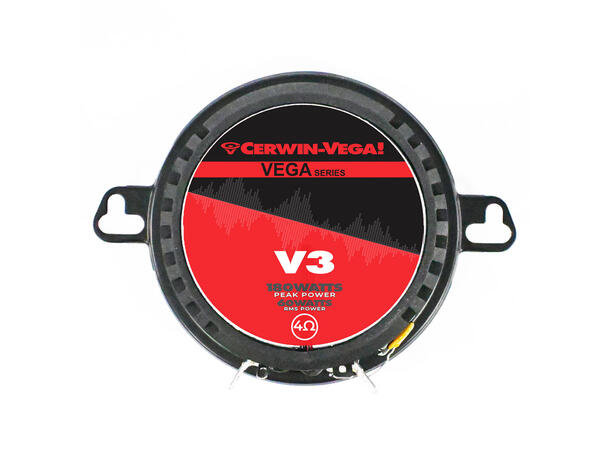 Cerwin Vega V3 høyttalerpar 3,5", 60W RMS,VEGA-serie, 2025 Edition 