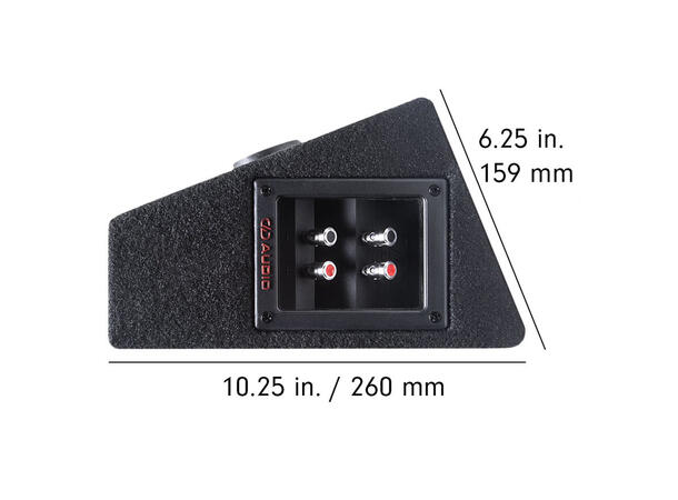 DD Audio LE-VO-MX206.4 Raggarplanke 6,5", 600W RMS, 2+2 Ohm 