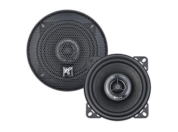 Hifonics TRX42 høyttalerpar 4", 60W RMS, 120W Maks, 4 Ohm 