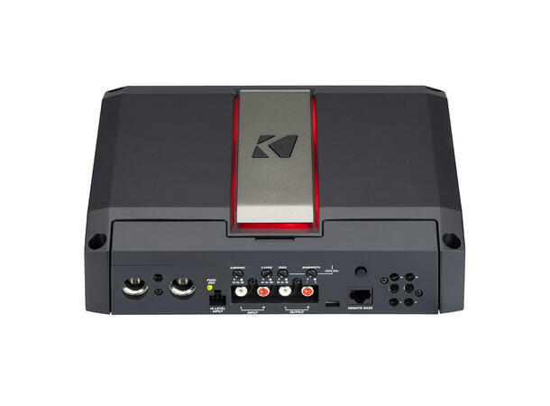 Kicker LX1650.1 monoforsterker 1 Ohm, 1650W RMS, LX-serien, bassremote 