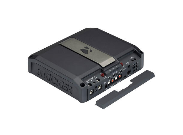 Kicker LX1650.1 monoforsterker 1 Ohm, 1650W RMS, LX-serien, bassremote 