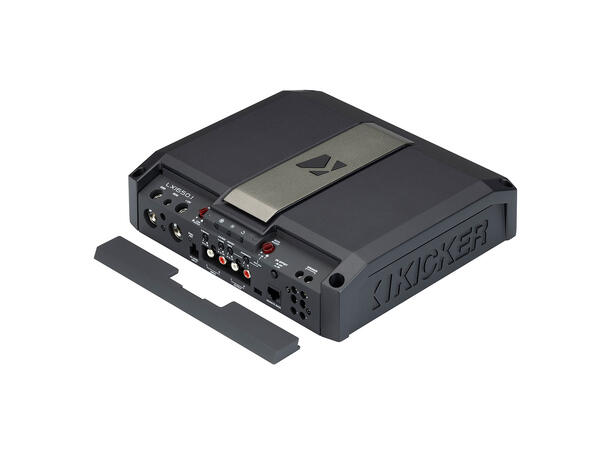 Kicker LX1650.1 monoforsterker 1 Ohm, 1650W RMS, LX-serien, bassremote 