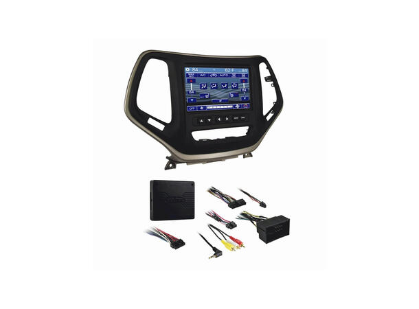 Metra 2-DIN monteringsramme - Bronse Jeep Cherokee 2014 -> 