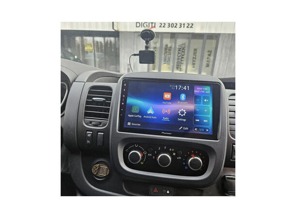 Pioneer Perfect Fit spiller til Renault Trafic/Vivaro (2015->) m/Manu AC m/Navi 