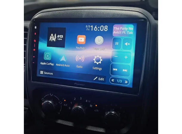 Pioneer Perfect Fit spiller til Renault Trafic/Vivaro (2015->) m/Manu AC u/Navi 