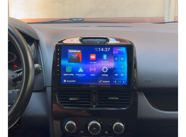 Pioneer Perfect Fit spiller til Renault Clio (2017-2019) m/Manuell AC 