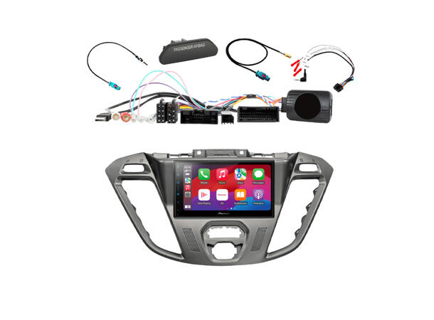 Pioneer SPH-DA77DAB Bilradiopakke Transit Custom (2017-2018) m/3.5" skjerm 