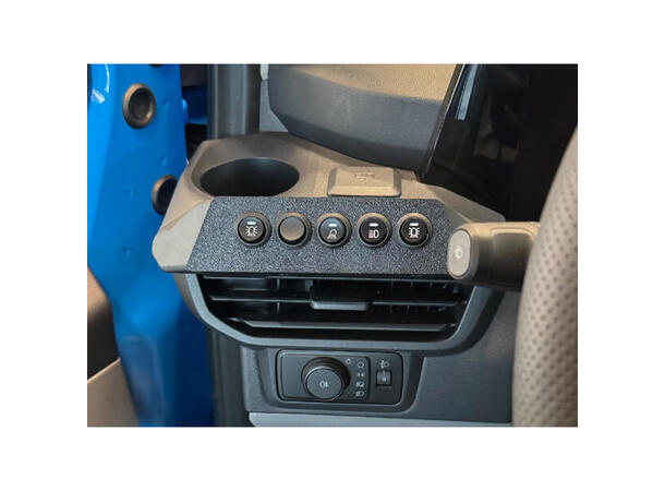 3D Bryterpanel Varsellys Ford Transit Custom 2024 -> 