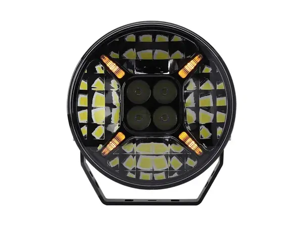 Briodlights 9" LED fjernlys 9", 11200 lumen, Posisjonslys 