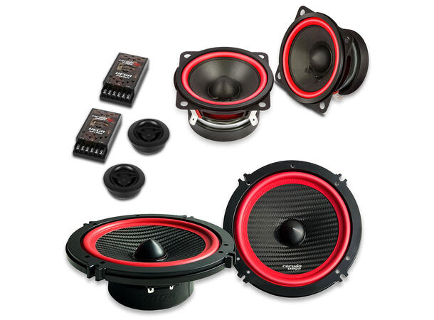 Cerwin Vega V6525C 3-veis komponentsett 6,5", 120W RMS,VEGA-serie, 2025 Edition 