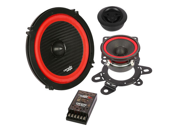 Cerwin Vega V6525C 3-veis komponentsett 6,5", 120W RMS,VEGA-serie, 2025 Edition 