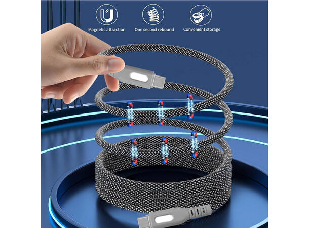 ConnectED Phone Kabel Type-C/Lightning 1 meter, USB Type-C til Lightning-kabel 