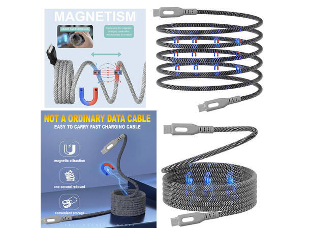 ConnectED Phone Kabel Type-C/Lightning 1 meter, USB Type-C til Lightning-kabel 